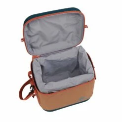 Kelty 14L Folding Cooler - Dull Gold/Deep Teal -Kelty Camping Shop kelty 14l folding cooler dull gold deep teal 9