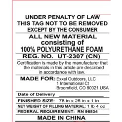 Kelty Cosmic SI Sleeping Pad - Lyons Blue -Kelty Camping Shop kelty cosmic si sleeping pad lyons blue 25