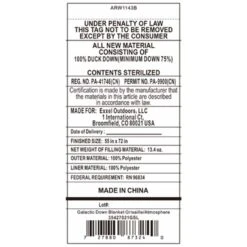 Kelty Galactic Down Blanket -Kelty Camping Shop kelty galactic down blanket 139