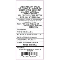 Kelty Tuck 20 Deg Thermapro Ultra Sleeping Bag, Regular Size, Left-Hand -Kelty Camping Shop kelty tuck 20 deg thermapro ultra sleeping bag regular size left hand 133