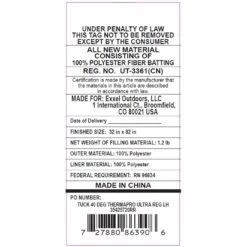 Kelty Tuck 40 Deg Thermapro Ultra Sleeping Bag, Regular Size, Left-Hand -Kelty Camping Shop kelty tuck 40 deg thermapro ultra sleeping bag regular size left hand 134