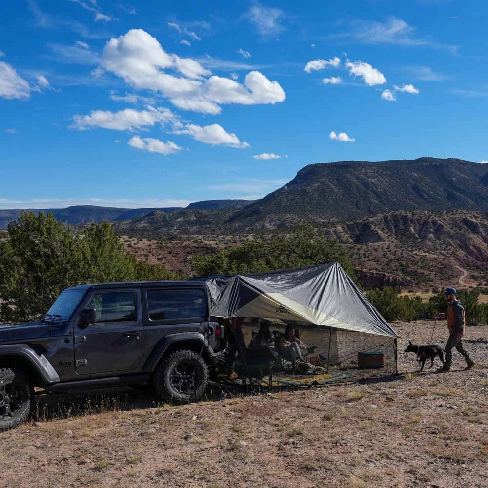 Kelty Waypoint Screenhouse Tarp - Elm/Dark Shadow 4 Kelty Waypoint Screenhouse Tarp - Elm/Dark Shadow - Image 2