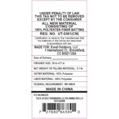 Kelty Womens Tuck 20 Deg Thermapro Ultra Sleeping Bag, Regular Size, Left-Hand -Kelty Camping Shop kelty women s tuck 20 deg thermapro ultra sleeping bag regular size left hand 124