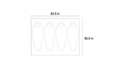 Kelty Rumpus 4P Footprint -Kelty Camping Shop opplanet kelty rumpus footprint navy 4 people 47823321 av 2